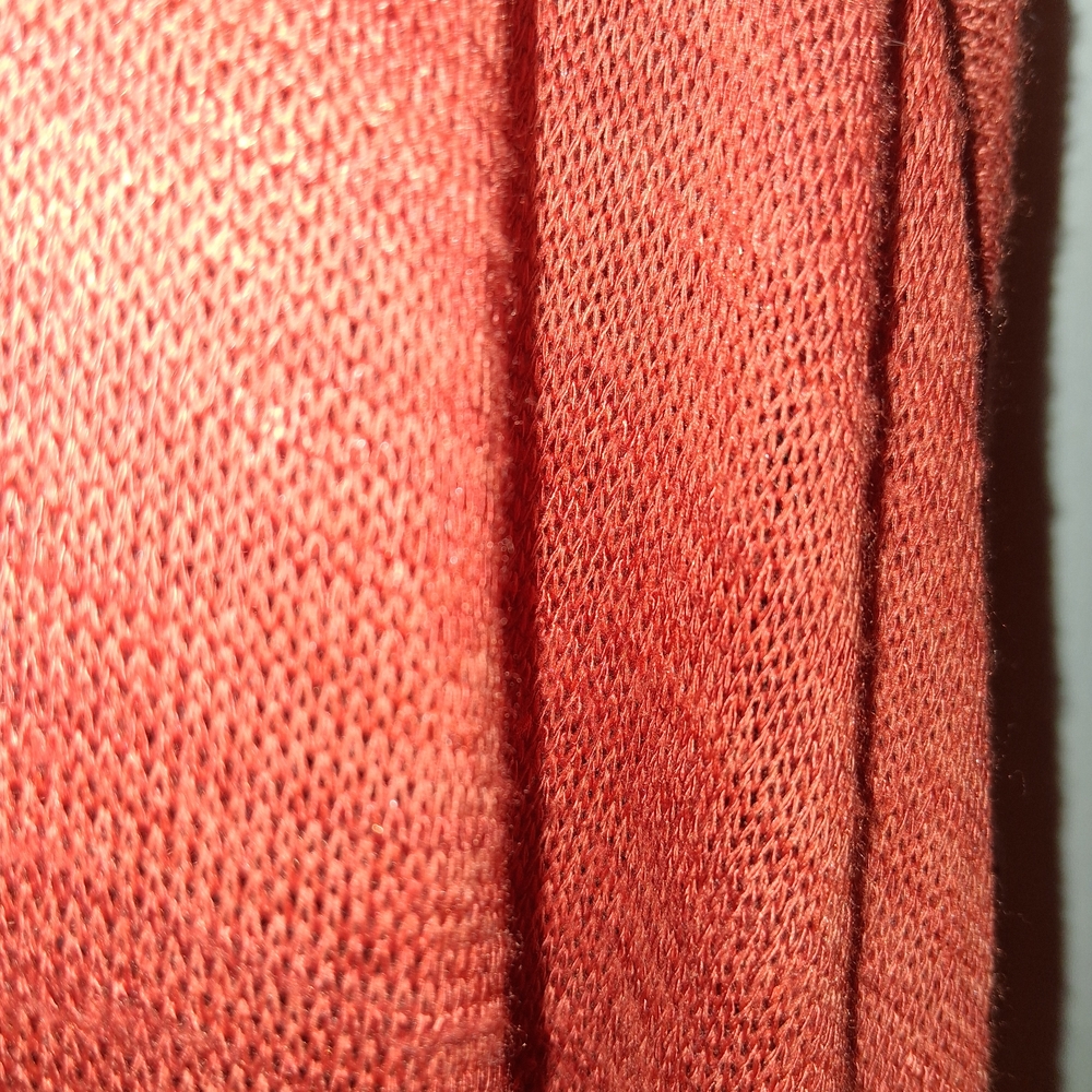 Divided Rust Open-Front Cardigan - Picture 2 of 3